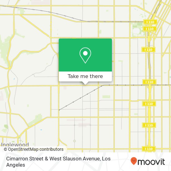 Mapa de Cimarron Street & West Slauson Avenue