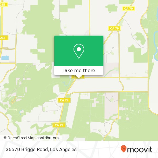 Mapa de 36570 Briggs Road