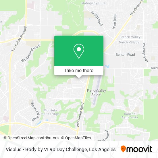 Mapa de Visalus - Body by VI 90 Day Challenge