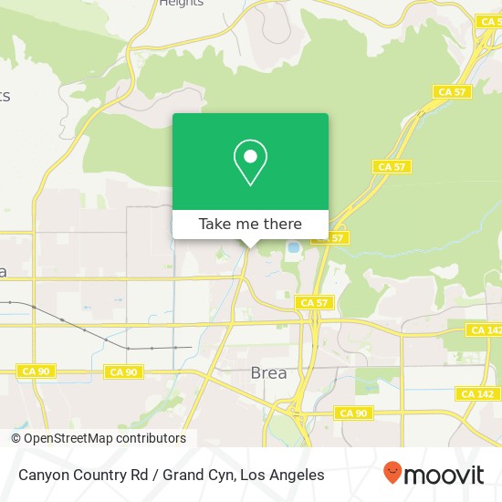 Mapa de Canyon Country Rd / Grand Cyn