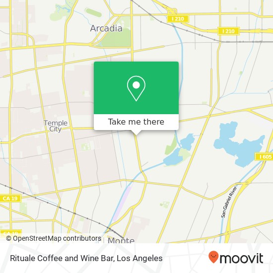 Mapa de Rituale Coffee and Wine Bar