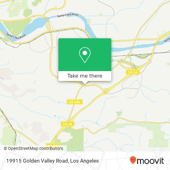 Mapa de 19915 Golden Valley Road