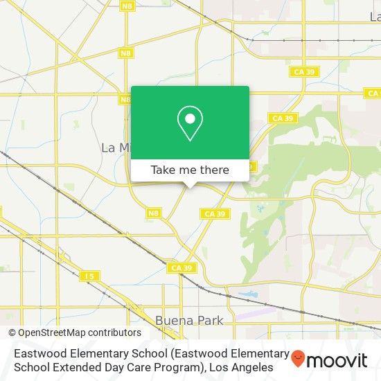 Eastwood Elementary School (Eastwood Elementary School Extended Day Care Program) map