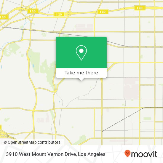 3910 West Mount Vernon Drive map