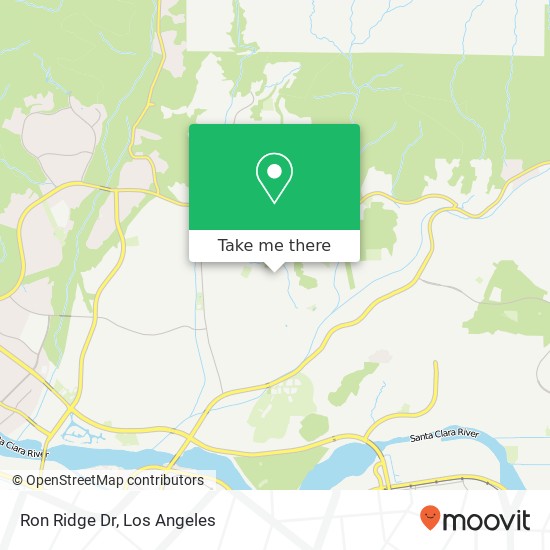 Ron Ridge Dr map