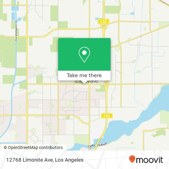 12768 Limonite Ave map