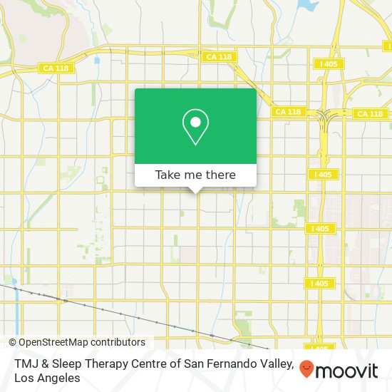 TMJ & Sleep Therapy Centre of San Fernando Valley map