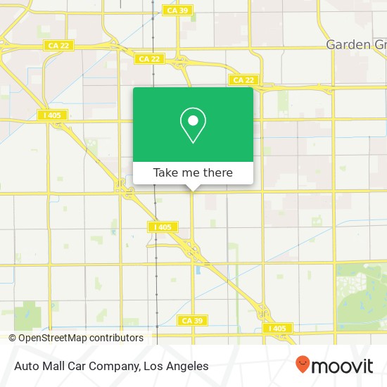 Mapa de Auto Mall Car Company