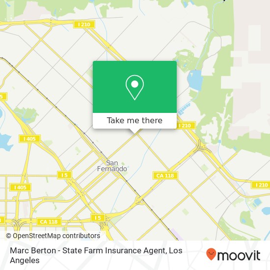 Marc Berton - State Farm Insurance Agent map