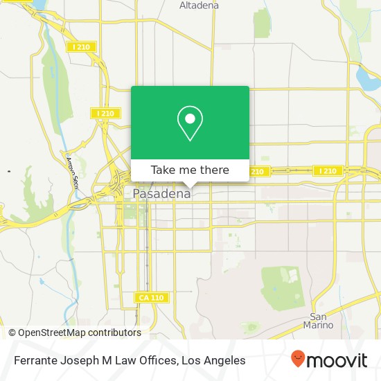 Ferrante Joseph M Law Offices map