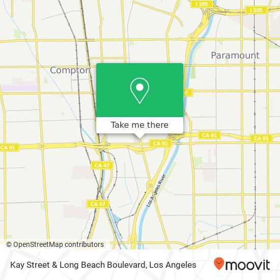 Kay Street & Long Beach Boulevard map