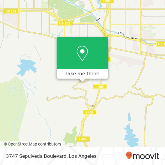 Mapa de 3747 Sepulveda Boulevard