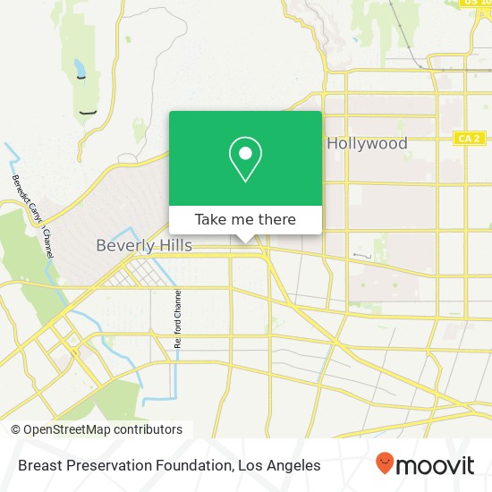 Breast Preservation Foundation map
