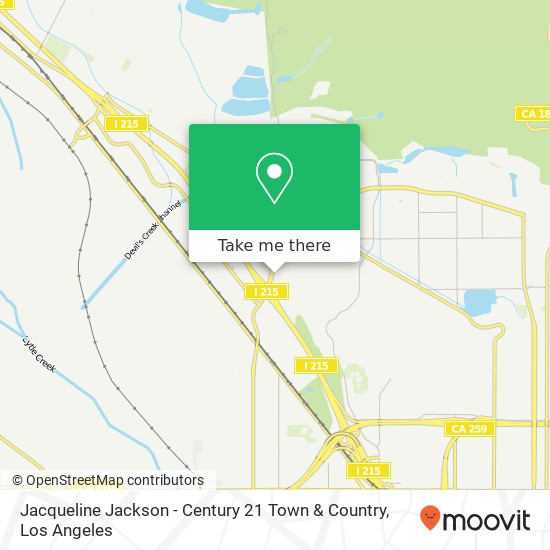 Jacqueline Jackson - Century 21 Town & Country map