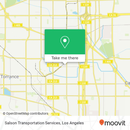 Salson Transportation Services map