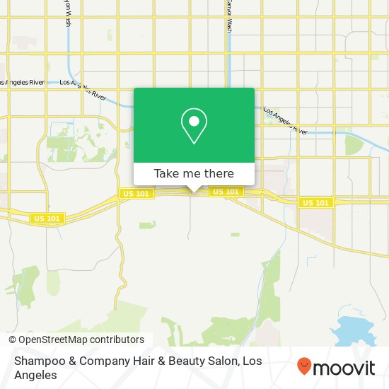 Mapa de Shampoo & Company Hair & Beauty Salon