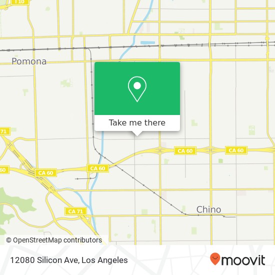 12080 Silicon Ave map