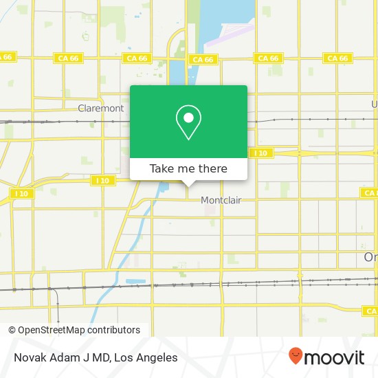 Novak Adam J MD map