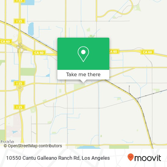 10550 Cantu Galleano Ranch Rd map