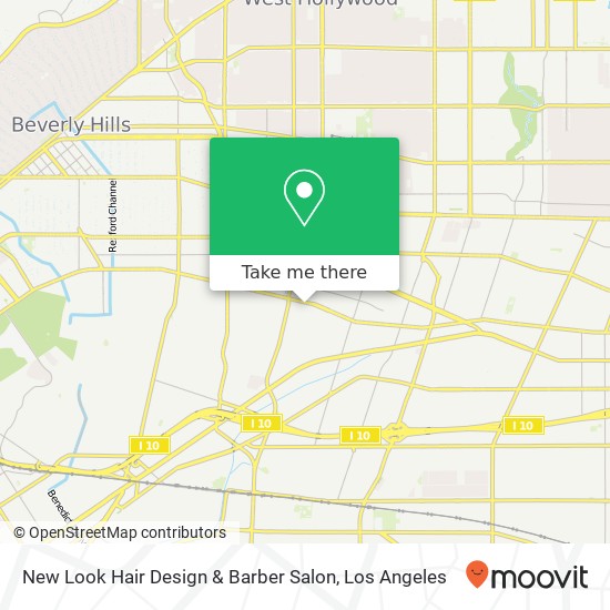 New Look Hair Design & Barber Salon map