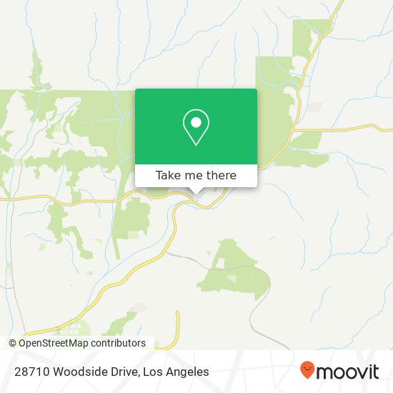 Mapa de 28710 Woodside Drive