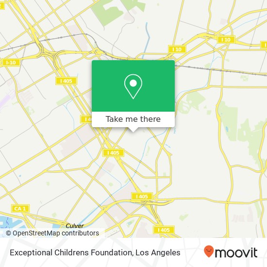 Mapa de Exceptional Childrens Foundation