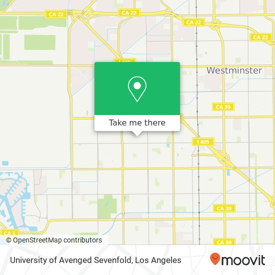 University of Avenged Sevenfold map