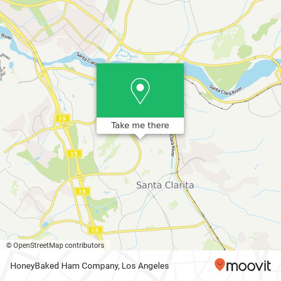 HoneyBaked Ham Company map