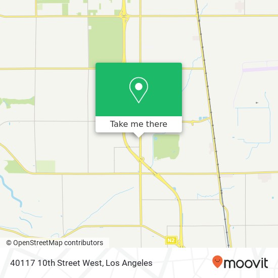 Mapa de 40117 10th Street West