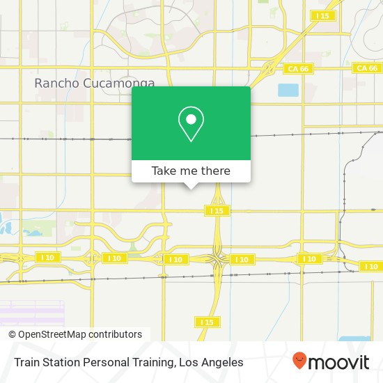 Train Station Personal Training map