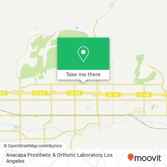 Anacapa Prosthetic & Orthotic Laboratory map