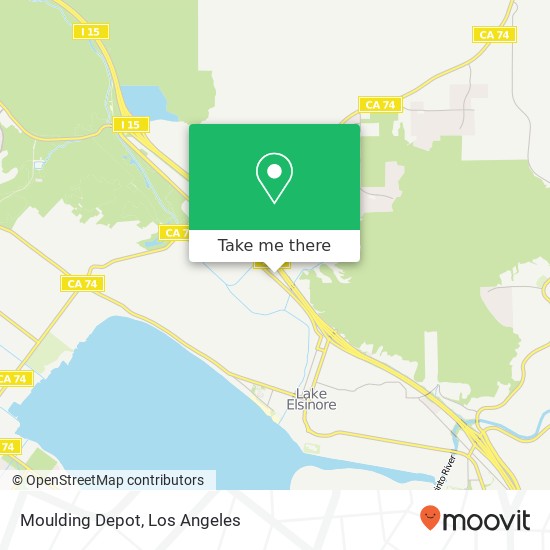 Moulding Depot map