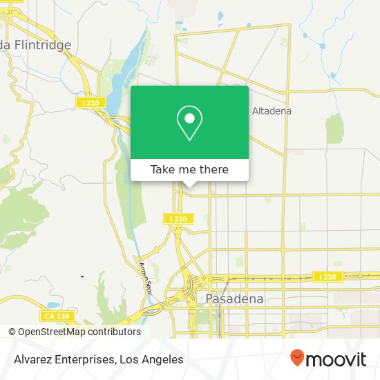 Alvarez Enterprises map