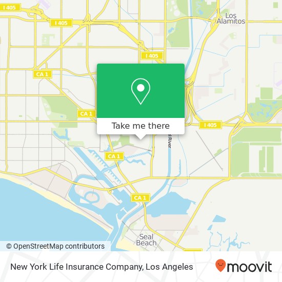 New York Life Insurance Company map