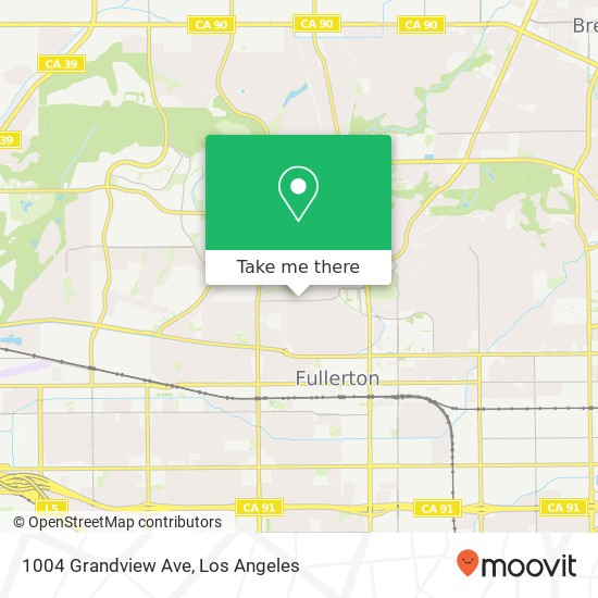 1004 Grandview Ave map