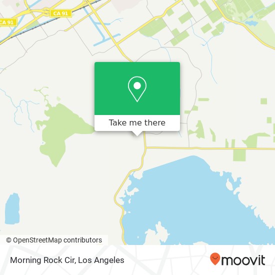 Mapa de Morning Rock Cir
