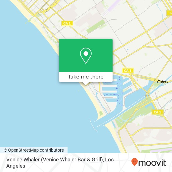 Venice Whaler (Venice Whaler Bar & Grill) map