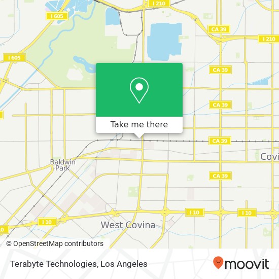 Terabyte Technologies map