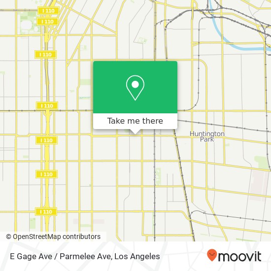 Mapa de E Gage Ave / Parmelee Ave