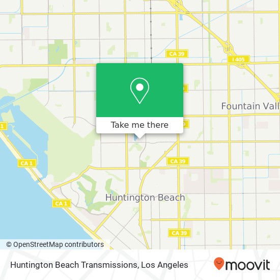 Huntington Beach Transmissions map