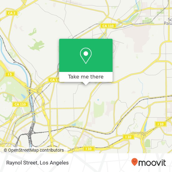 Raynol Street map