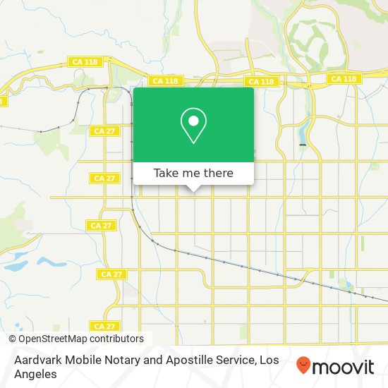 Aardvark Mobile Notary and Apostille Service map