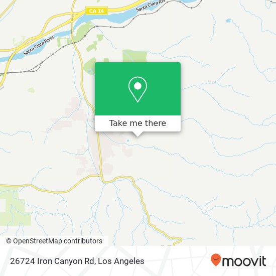 26724 Iron Canyon Rd map