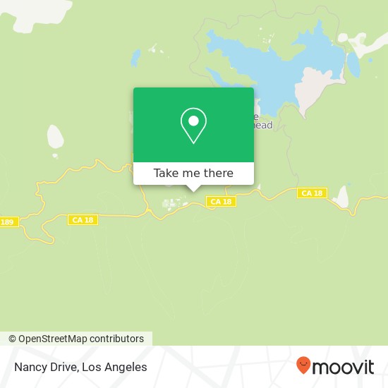 Mapa de Nancy Drive