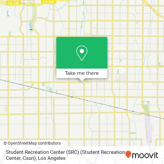Student Recreation Center (SRC) (Student Recreation Center, Csun) map