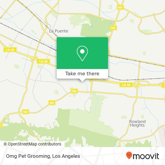 Omg Pet Grooming map
