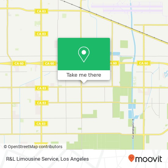 Mapa de R&L Limousine Service