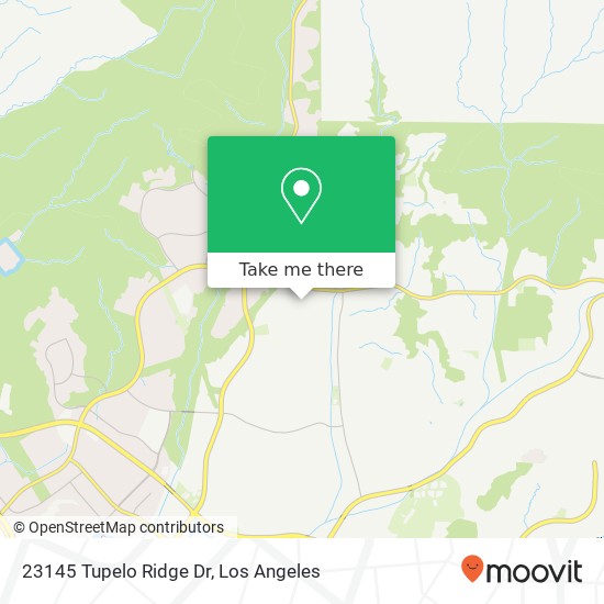 Mapa de 23145 Tupelo Ridge Dr