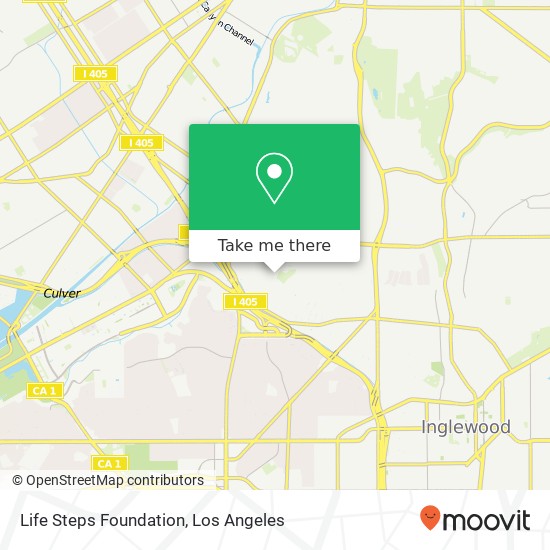 Mapa de Life Steps Foundation