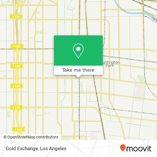 Mapa de Gold Exchange